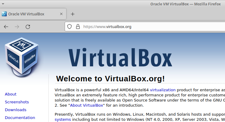 Screenshot of a VirtualBox Manager pop-up for a VM looking at network settings and listing the types of network available